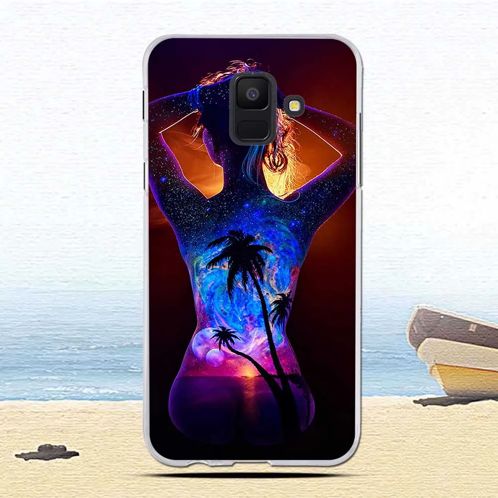 Силиконовый чехол для Samsung Galaxy A6 2018 с двумя sim-картами SM A600 A600F plus A605 A605F защитный |