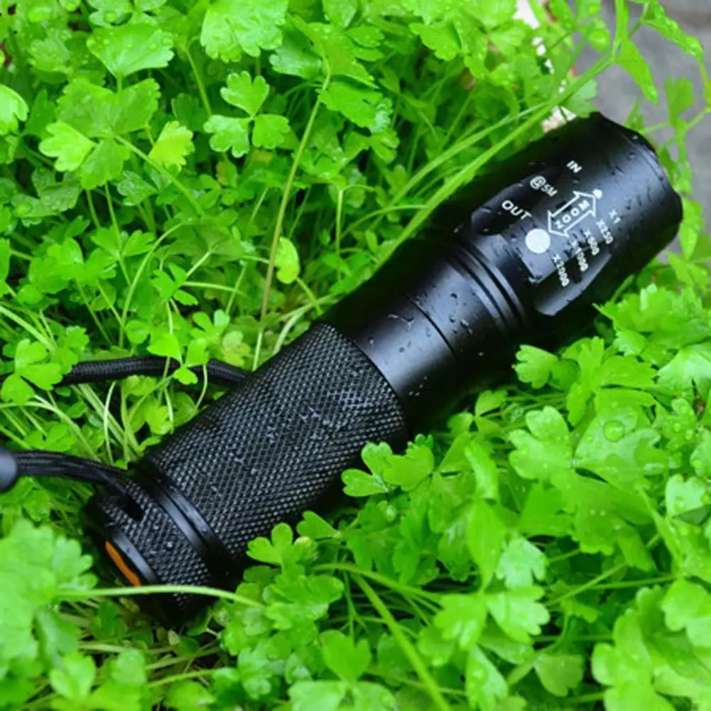 CASTNOO 8000LM T6 светодиодные алюминиевые факела Масштабируемые фонарики фонарик