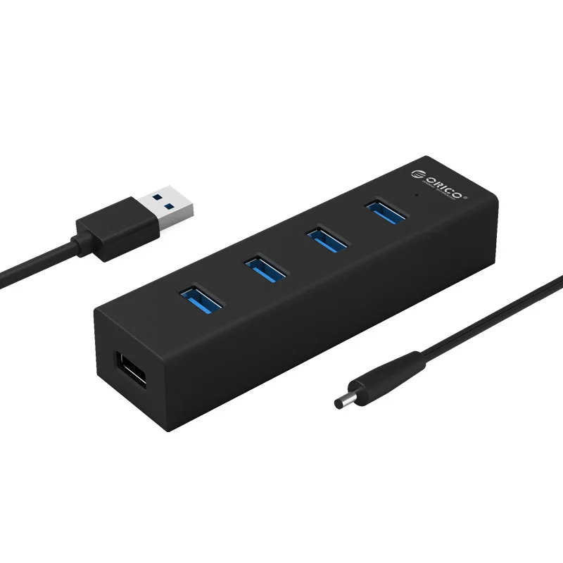 Новый портативный концентратор USB 3 0 ORICO H4013 U3 V1 4 порта для ноутбука/ультрабука
