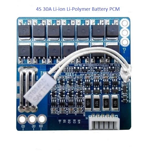 4S 30A 14,4 В/14,8 в литий-ионный Литий-полимерный аккумулятор PCM BMS Защитная печатная плата с функцией баланса