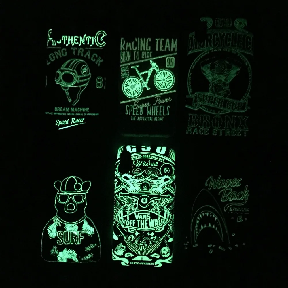 Matte Vintage Case For iPone XS MAX XR X 7 8 Plus 6 plus 6S Luminous case Bicycle Bear Shark |