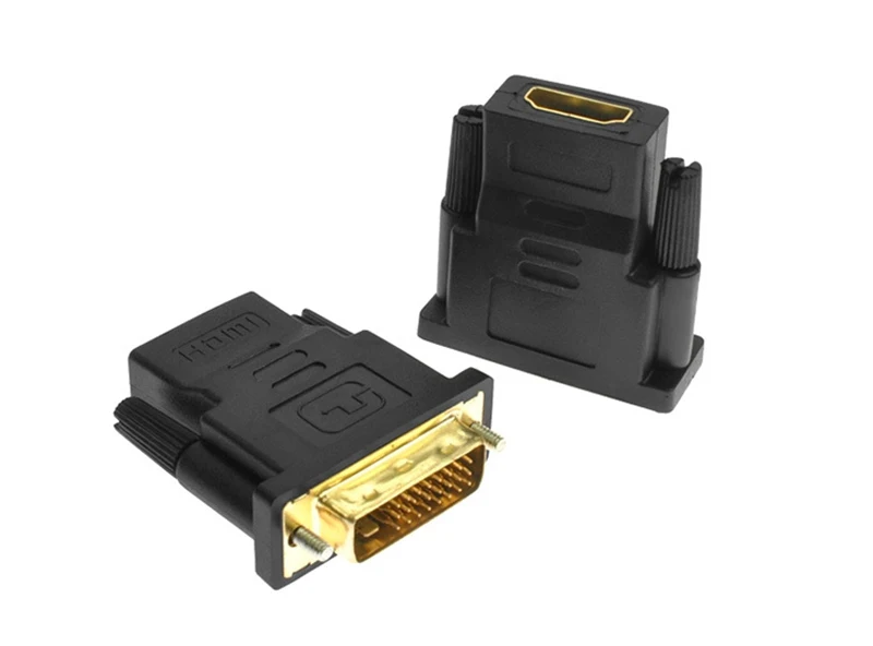Felkin DVI 24+ 1 к HDMI Кабель-адаптер 24 К позолоченный штекер для женщин 1080P HDMI к DVI адаптер конвертер для HDTV проектора