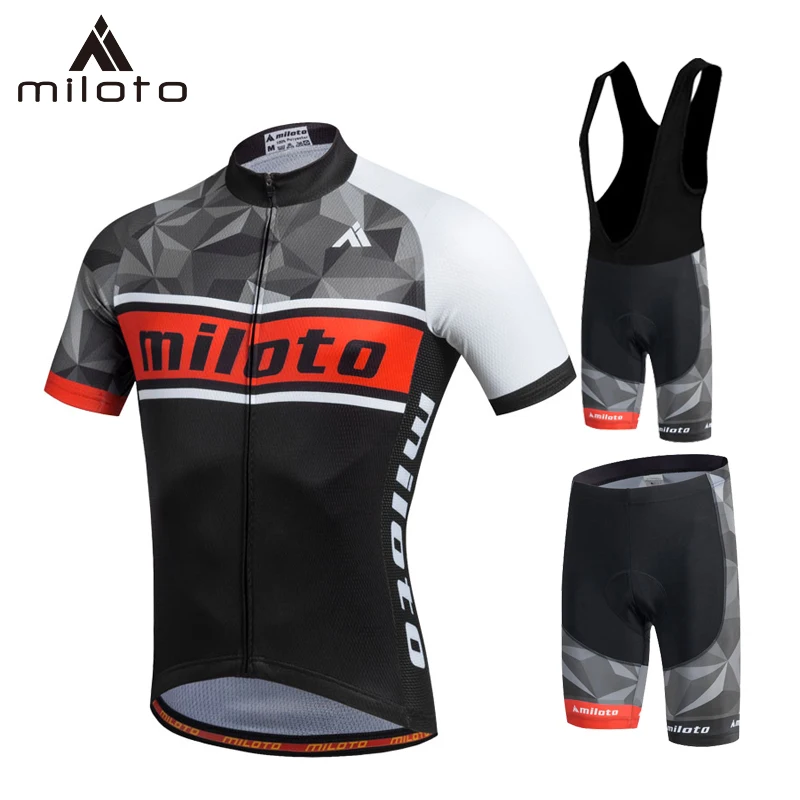 

Miloto Cycling Jersey Roupas Ropa Ciclismo Hombre Mtb Riding Maillot Short Cycling Sets Summer Outdoor Road Bike Wear Clothes