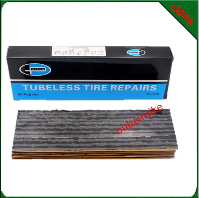

8" Fat Tire filler Material Car Tyre Repair Adhesive Tape Tubeless Tire Repairs Car Tire Repair Block Gine