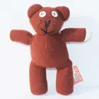 5 шт.лот 9 ''Mr Bean Tedy Bear мягкая плюшевая игрушка, коричневая фигурка, кукла, рождественские игрушки оптом и в розницу