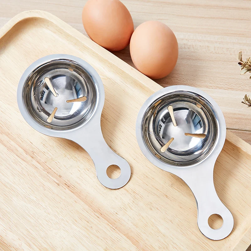 HBW Stainless Steel Egg Yolk Separator Tool Liquid Filter | Дом и сад