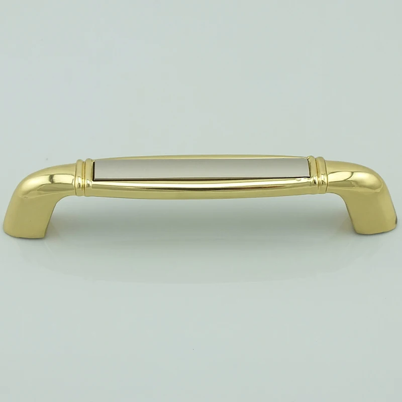 

3.8"Modern simple cabinet handle shoe closet drawer wardrobe door pulls Zinc alloy furniture knobs dressing kitchen handles 96mm