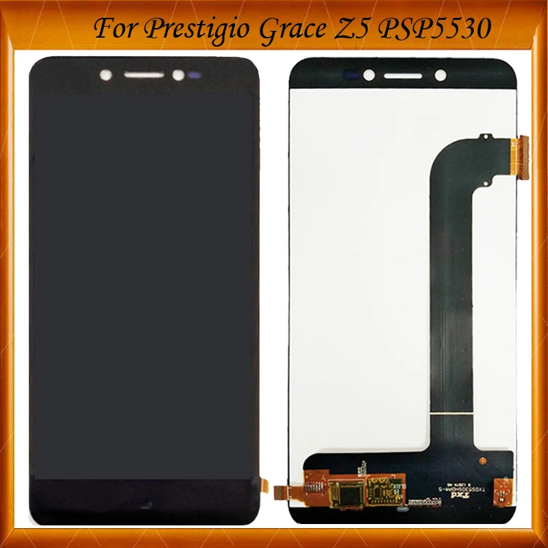 100% хорошо работает для Prestigio Grace Z5 PSP5530 Duo PSP 5530 ЖК дисплей + сенсорный экран новый с