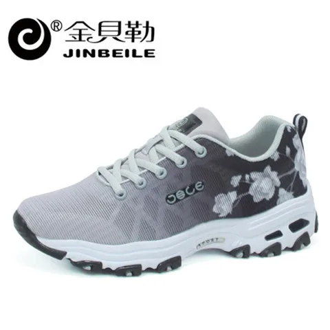 Gray black Prime Day! Blade warrior Ms. mesh shoes shock absorber shoes breathable running shoes female fitness shoes sports non-slip - Цвет: Gray black