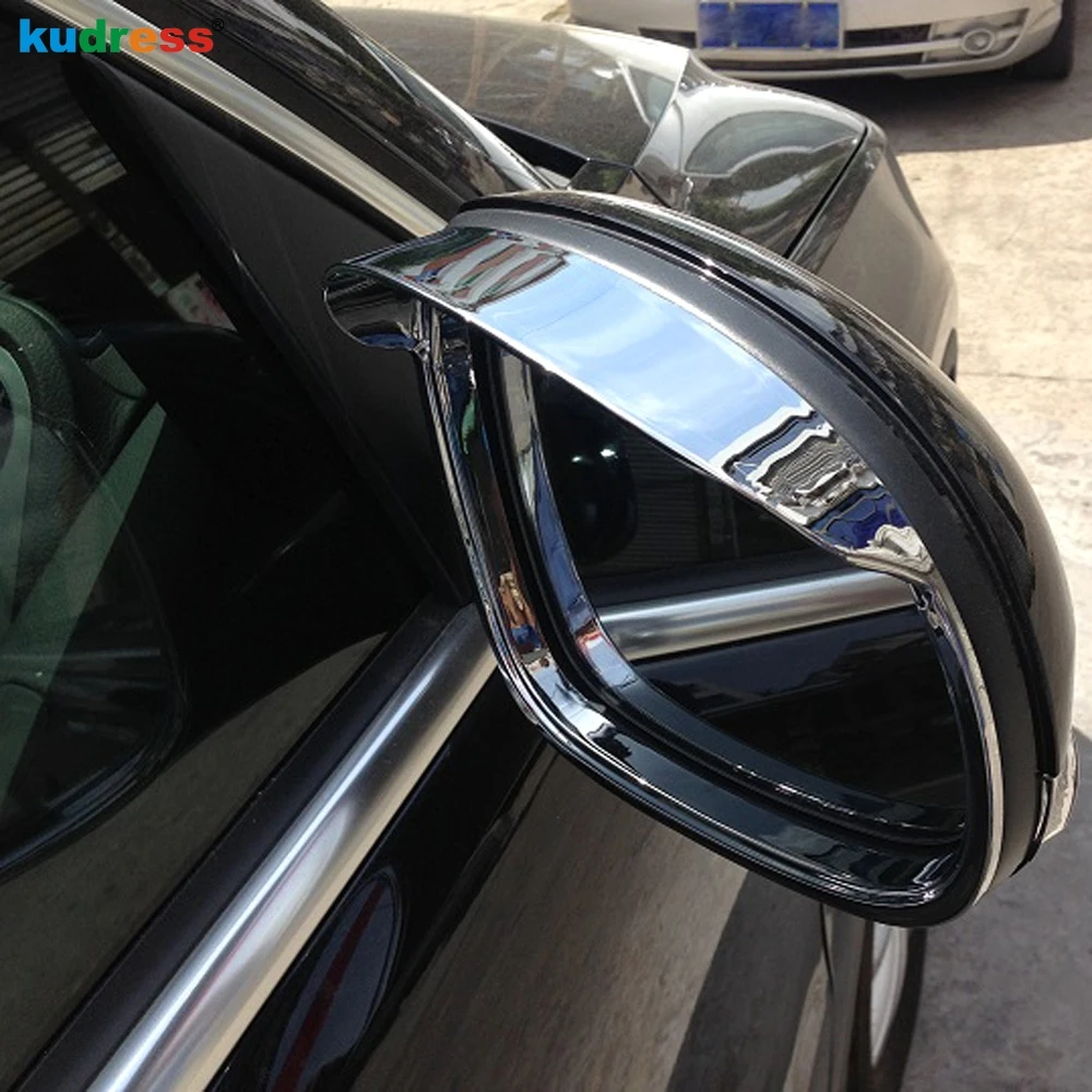 Зеркало заднего вида для Volkswagen Tiguan 2009 2016 модель US 2017 хром АБС дождевик|rain visor|tiguan