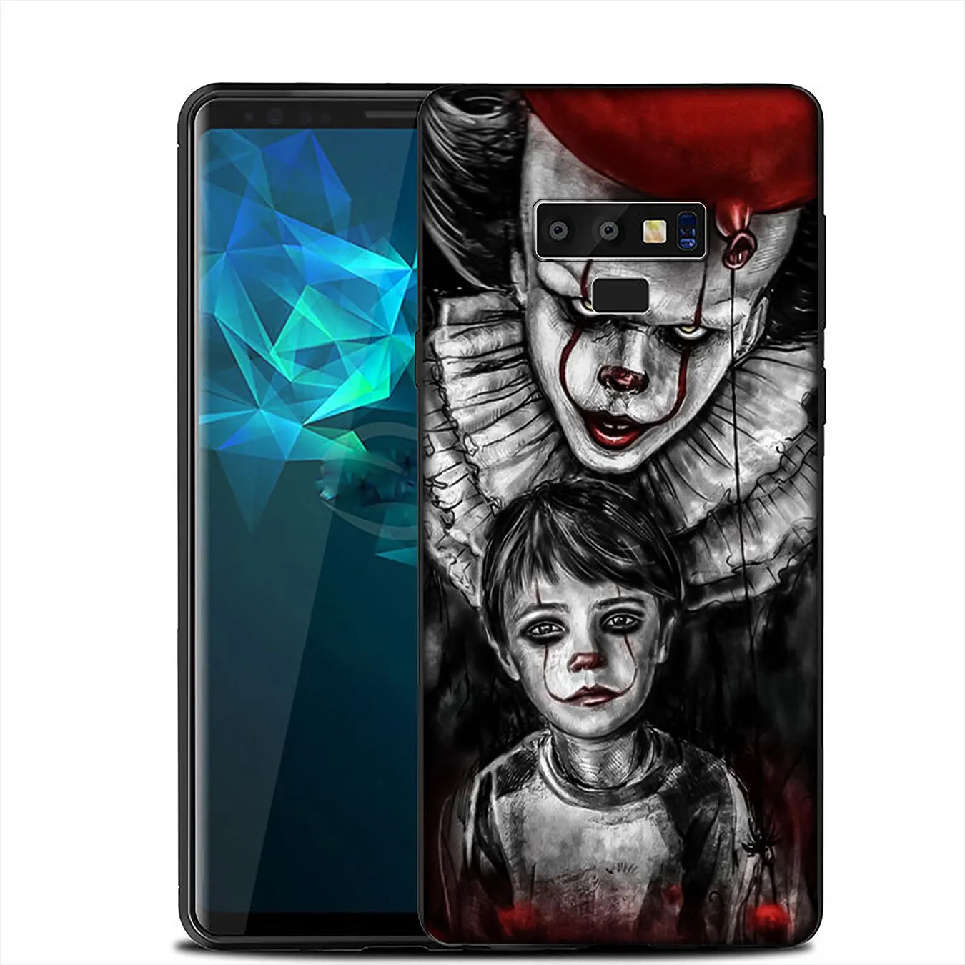 IYICAO Stephen King's King is It Soft Cover Case for Samsung Galaxy A6 A9 A8 A7 2018 A3 A5 2016 2017 Note 9 8 10 Plus Lite |