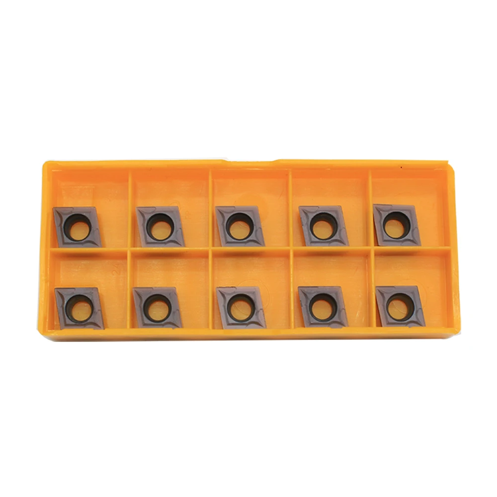 

10pcs CCMT09T304 VP15TF CCMT32.51 Internal Turning Tools Carbide inserts Cutting Tool CNC Tools Lathe tools Lathe cutter