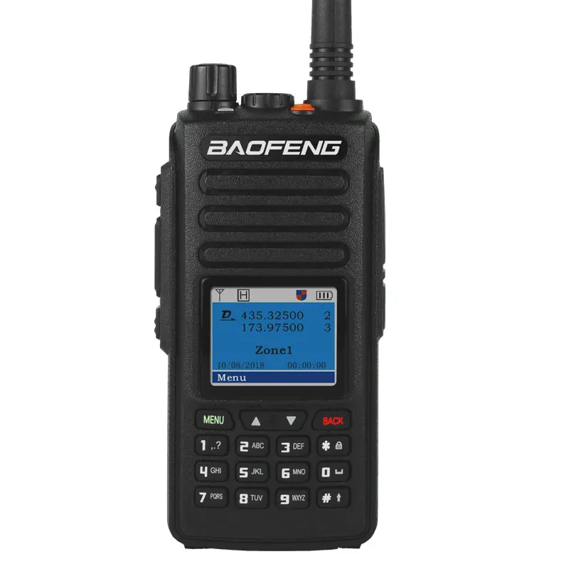 Портативная рация BAOFENG DM 1702 (GPS) VHF UHF Dual Band 136 174 & 400 470MHz Time Slot Tier 1 2 ham DMR transeiver|Рации| |
