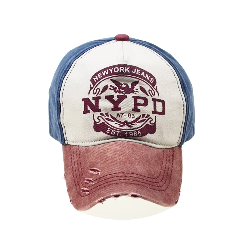 wholsale brand cap baseball fitted hat Casual gorras 5 panel hip hop snapback hats wash for men women unisex | Аксессуары для