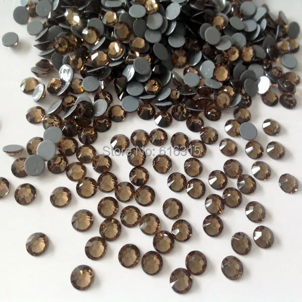 

SS20 Smoked Topaz hotfix rhinestone with 1440pcs high quality of crystal stone by China post air mail free shipping