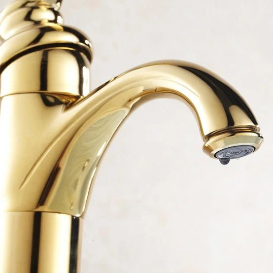 Смесители для раковины латунный золотистый современный смеситель в ванную