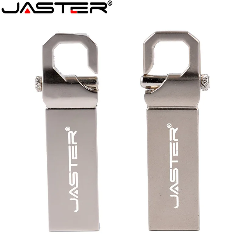 

JASTER stainless steel metal USB Flash Drives 100% real capacity Pendrives U stick 32GB 16GB 8GB 4GB USB 2.0 pen drive