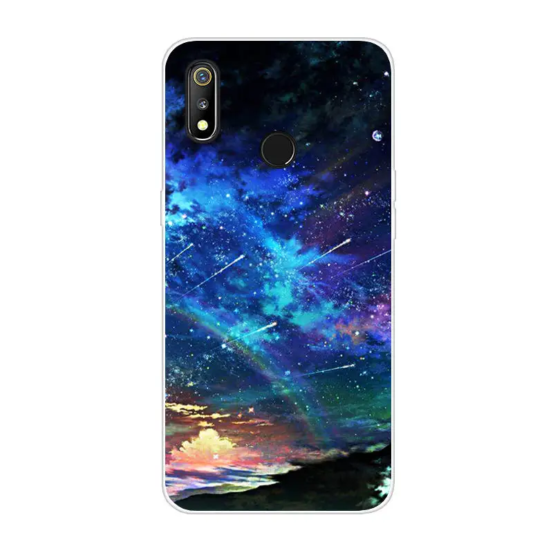 Для OPPO Realme 3 чехол силиконовый для Realme3 задняя крышка 6 22 дюймов | Мобильные