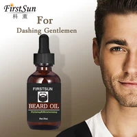 2pcs hot natural organic beard oil growth stylizing moisturizing facial hair oil anti hair loss product repair activate beard