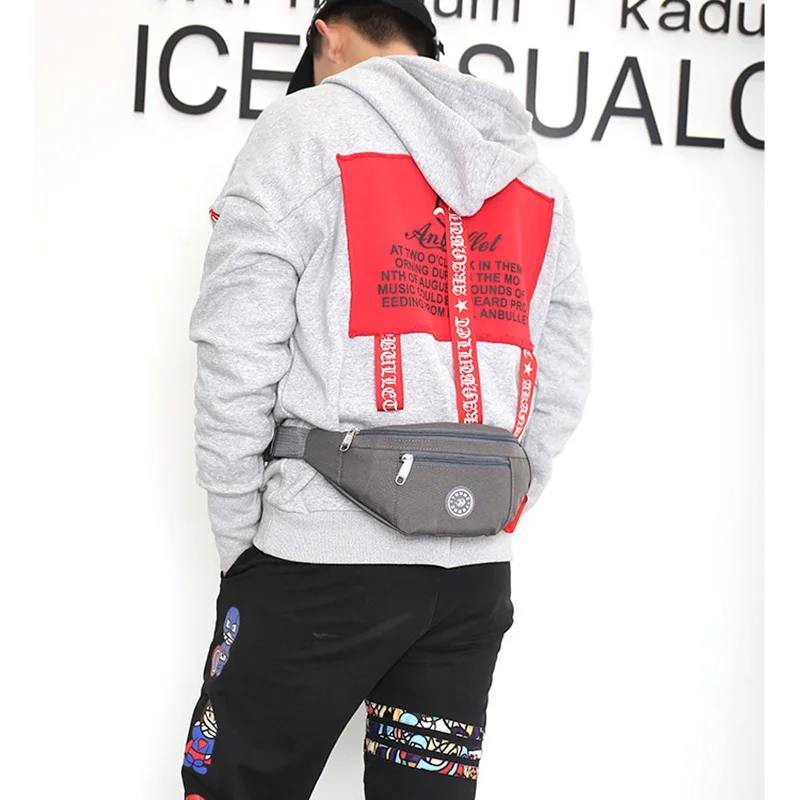 Fanny Pack Для женщин пояса нейлоновая сумка Пояс Сумка Для мужчин Мода красочные Бум Сумка для путешествий Hengreda кошелек телефон бедра объемный карман