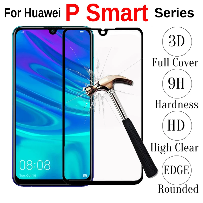 Защитная 3d пленка для P Smart 2019 полноэкранная защита Huawei Plus закаленное стекло 9H от