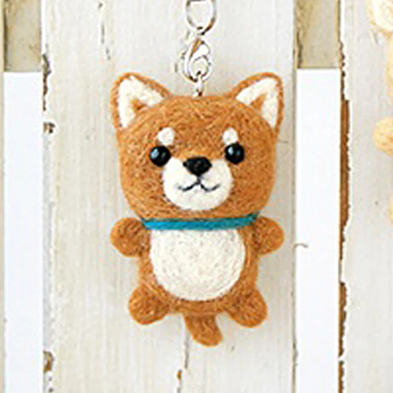 Non Готовые фетр комплект чехол для телефона Япония милый Косплей Shiba собака