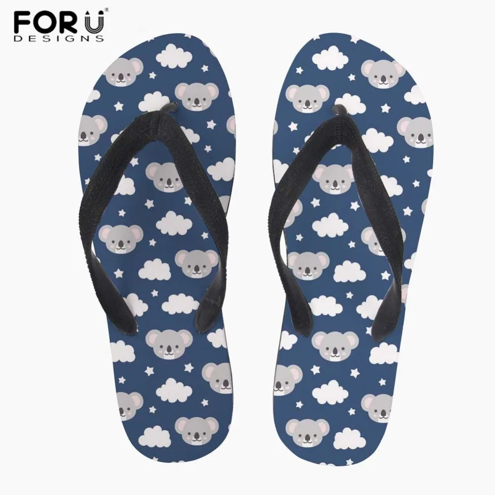 FORUDESIGNS/милые мужские шлепанцы на плоской подошве хипстерские летние пляжные