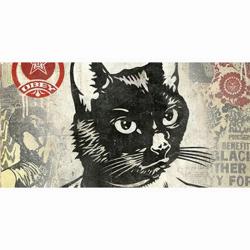 Shepard Fairey Крутое и Большое пляжное полотенце с рисунком граффити супер мягкие