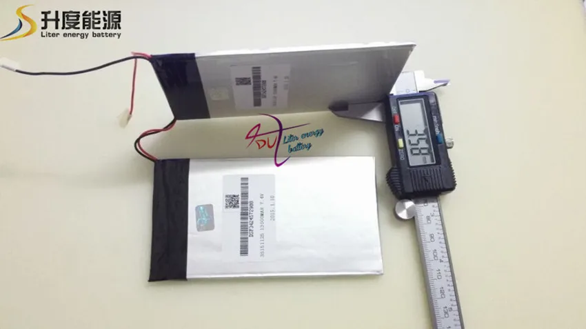7.4V 13000mAh Tablets Batteries DIY U30GT U30GT1 U30GT2 dual four-core tablet pc battery 33161125 Size:3.5 * 151 125 mm | Электроника