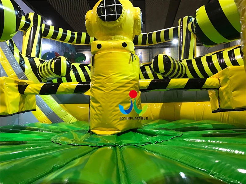 Customized Challenge Inflatable Meltdown Game With Rotative Machine | Спорт и развлечения