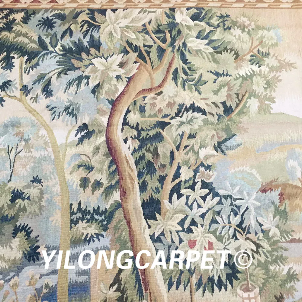 Yilong 5 3 &quotx 6 8&quot Настоящая Гобеленовая Картина гобелен настенный чистый шерстяной