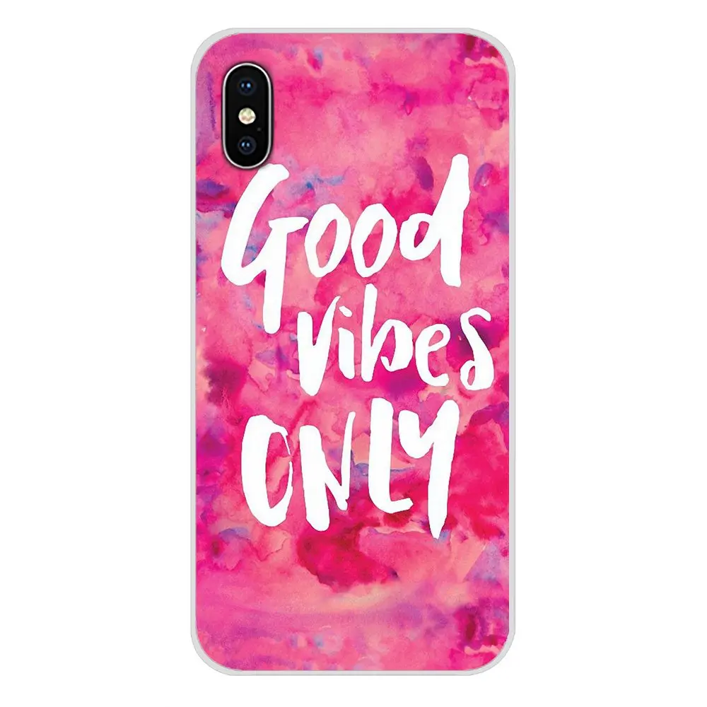 Хорошие vibes Только аксессуары чехлы для телефонов Samsung Galaxy J1 J2 J3 J4 J5 J6 J7 J8 Plus 2018 Prime