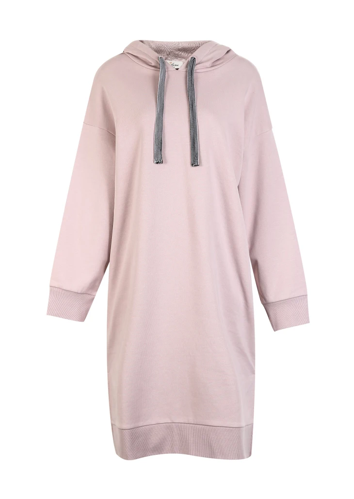 Vero Moda платье женское толстовка женская Весна Новое с капюшоном Свободное длинное домашнее платье для отдыха | 318160504