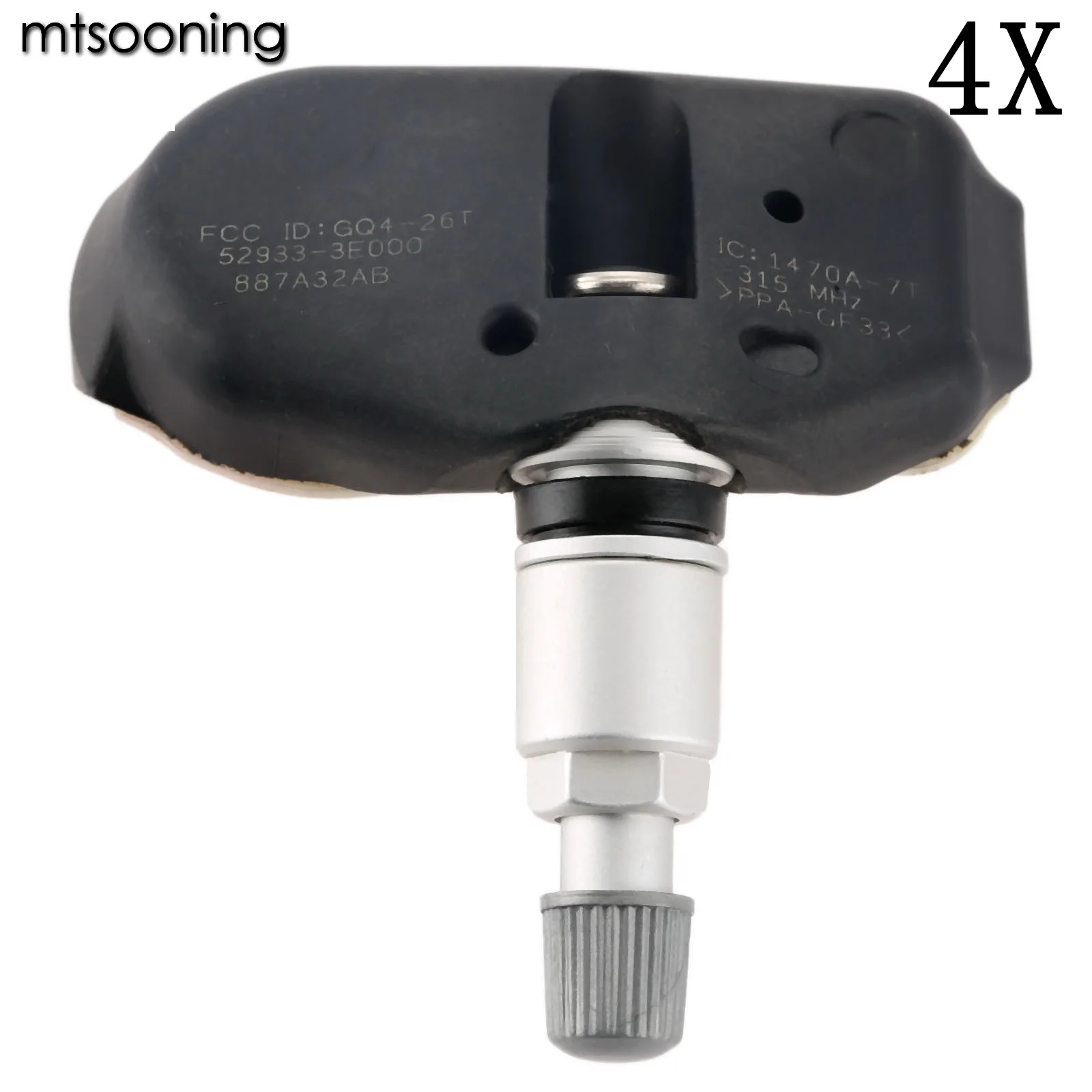 Mtsooning 4x датчик давления в шинах 52933 3E000 TPMS для Kia Amanti Sportage Sorento|tyre pressure sensor|tpms tire
