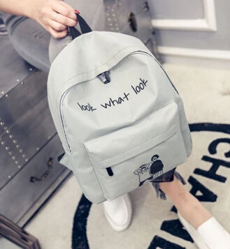 Новая холщовая круглая квадратная сумка через плечо с принтом рюкзак|shoulder bag