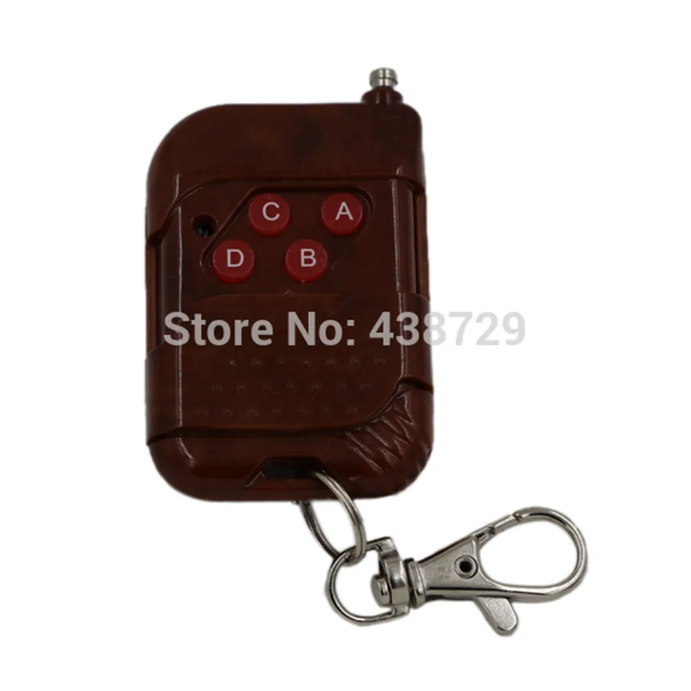 AC 220v rf беспроводной пульт дистанционного управления световые переключатели 4CH