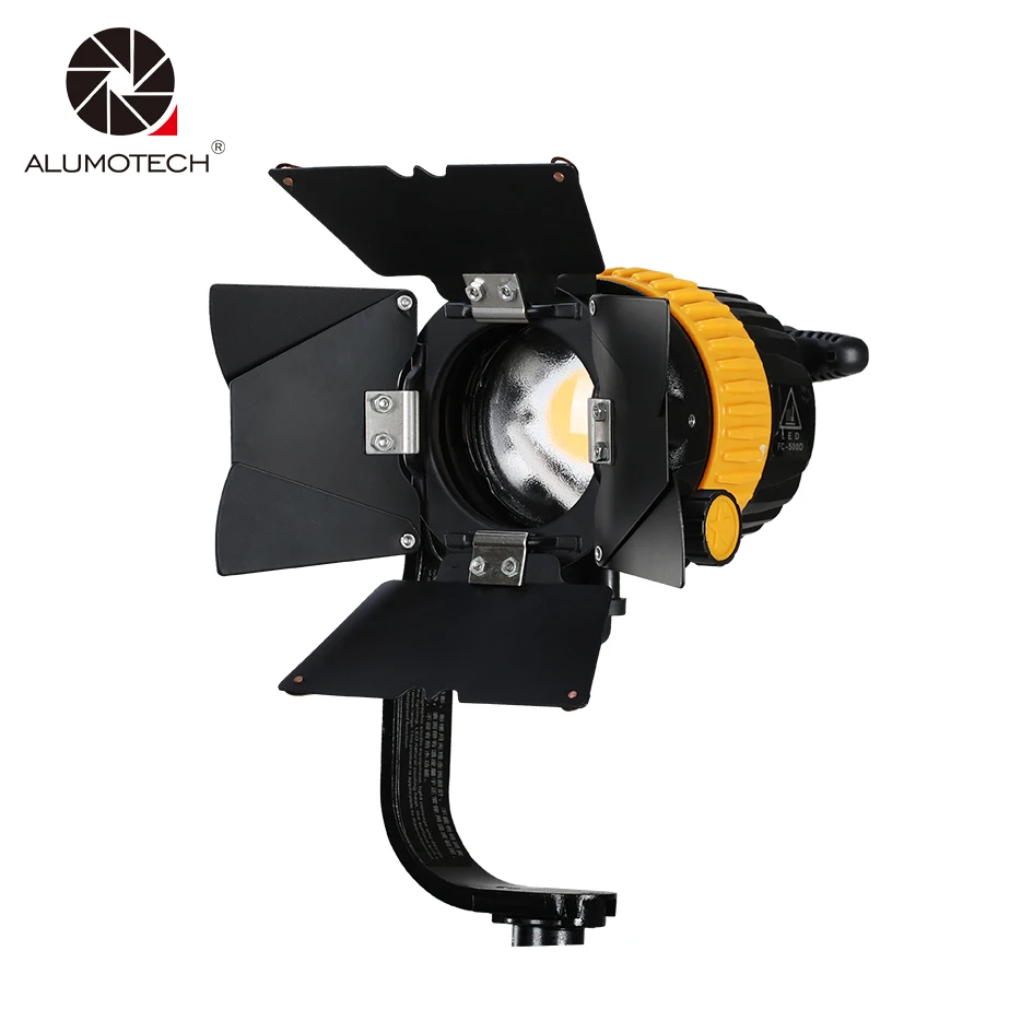 Портативный прожектор ALUMOTECH 50 Вт 5500/3200 к|video spotlight|light for videolight camera |