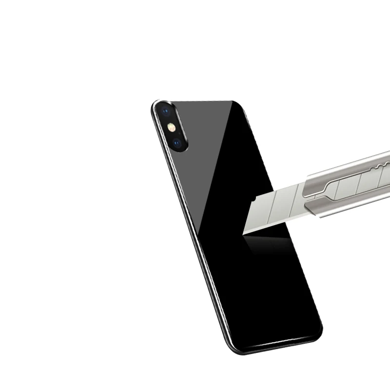 Тонкий чехол для зарядного устройства iPhone XS Max закаленное стекло ударопрочный