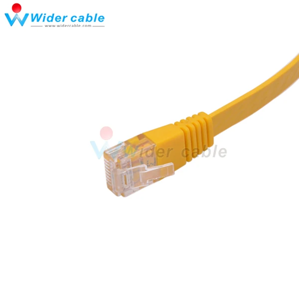 Желтый ПВХ 1 5 мм толщина 30AWG плоский CAT5E Ethernet Lan кабель м Cat 5e Прямая поставка|lan cable