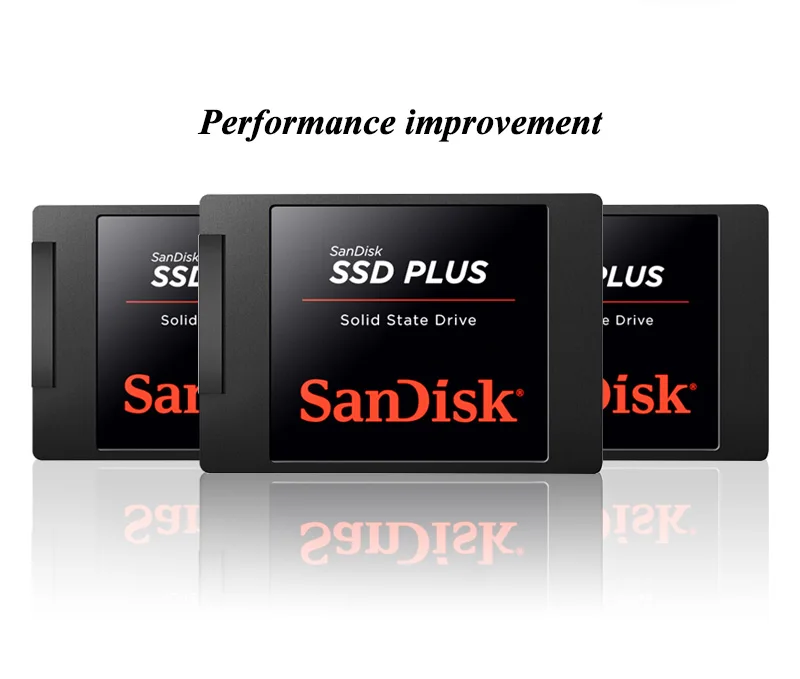 Твердотельный накопитель sandisk SSD PLUS, 120 ГБ, 240 ГБ, 480 ГБ, 520 м/с, Внутренний твердотельный диск, жесткий диск SATA3 2,5 для ноутбуков, настольных ПК