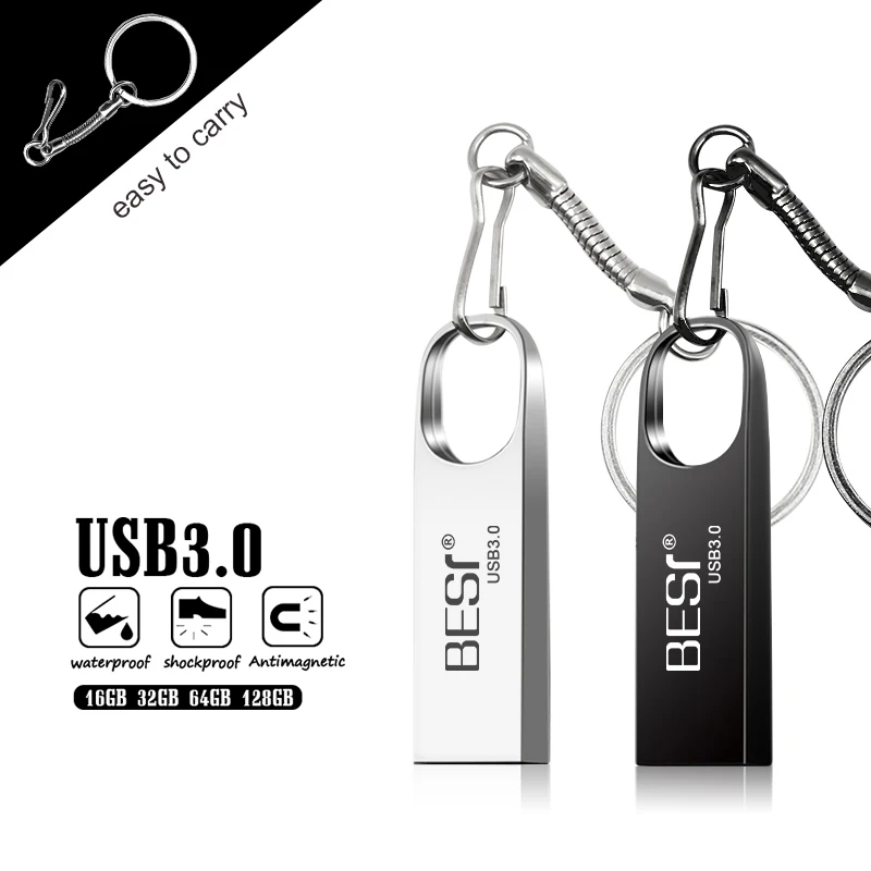 B3W дешевый usb 3 0 смешная ручка накопитель мини флеш-накопитель 64 ГБ Мини-Прыжок 16