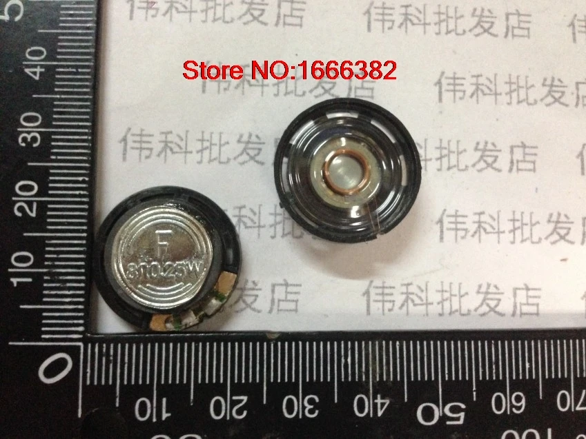 2 шт./лот маленькая Колонка ультратонкая 8R0.25W диаметр 20 мм 21 пластик|small speaker|speaker