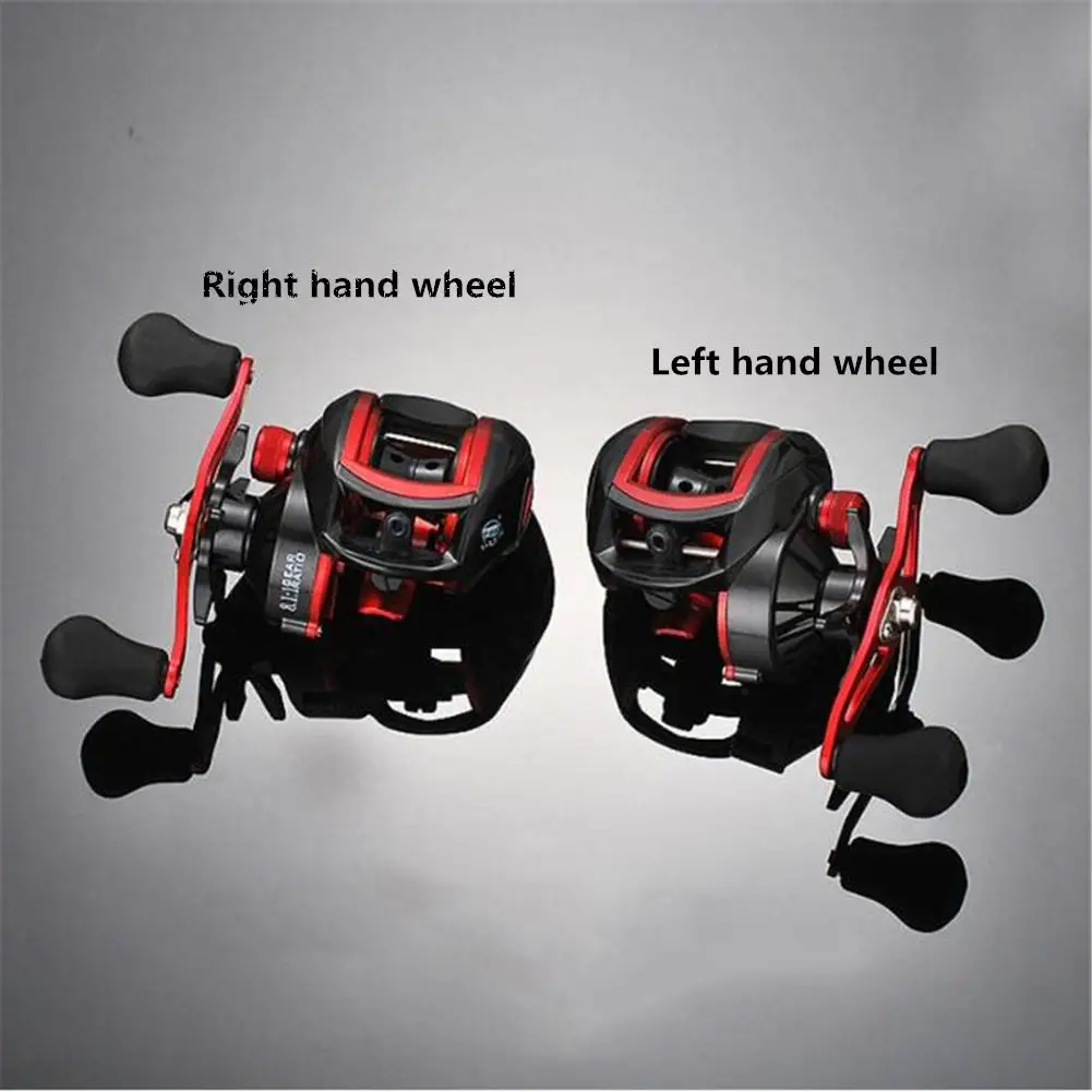 

Lizard 18*1BB Metal Baitcasting Fishing Reel 8.1:1 Long Shot Left / Right Hand Fishing Wheel Bait Casting Fishing Reel