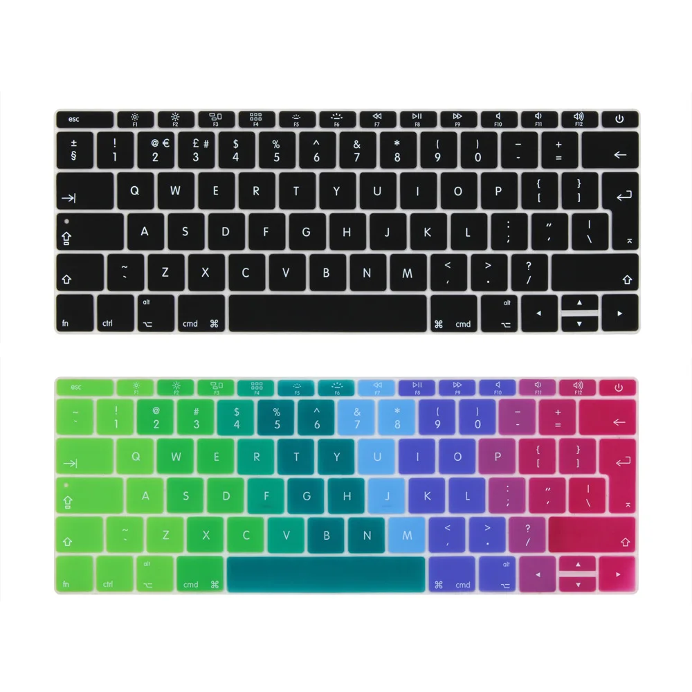 Английская клавиатура EURO Enter для Macbook 12 дюймов модель A1534|Чехлы клавиатуры| |
