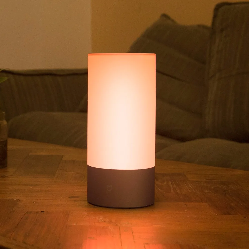 Оригинальная прикроватная лампа Xiao mi jia mi Yeelight, настольная, домашняя, 16 mi llion, RGB, сенсорное управление, Bluetooth, Wi-Fi, для mi home APP