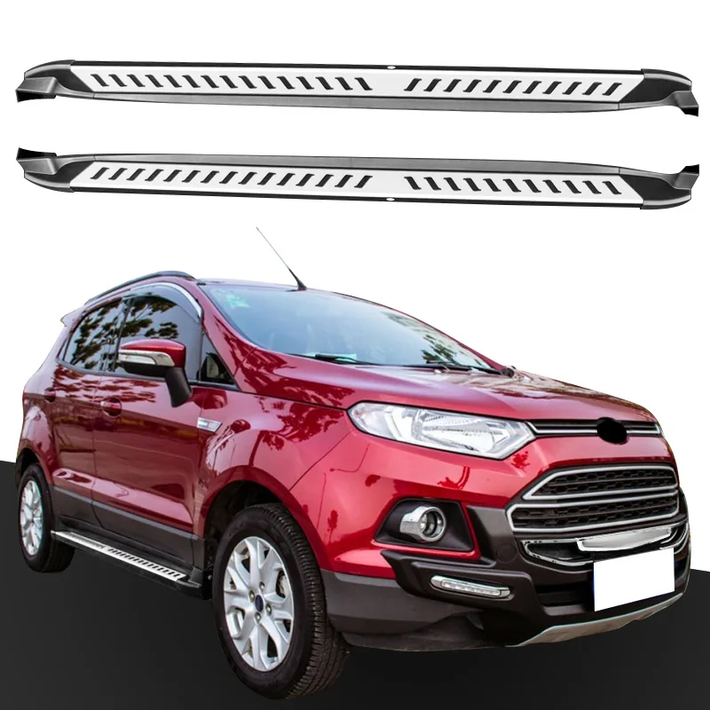 

Высококачественная алюминиевая боковая Беговая доска Nerf Bar подходит для Ford EcoSport 2013 2014