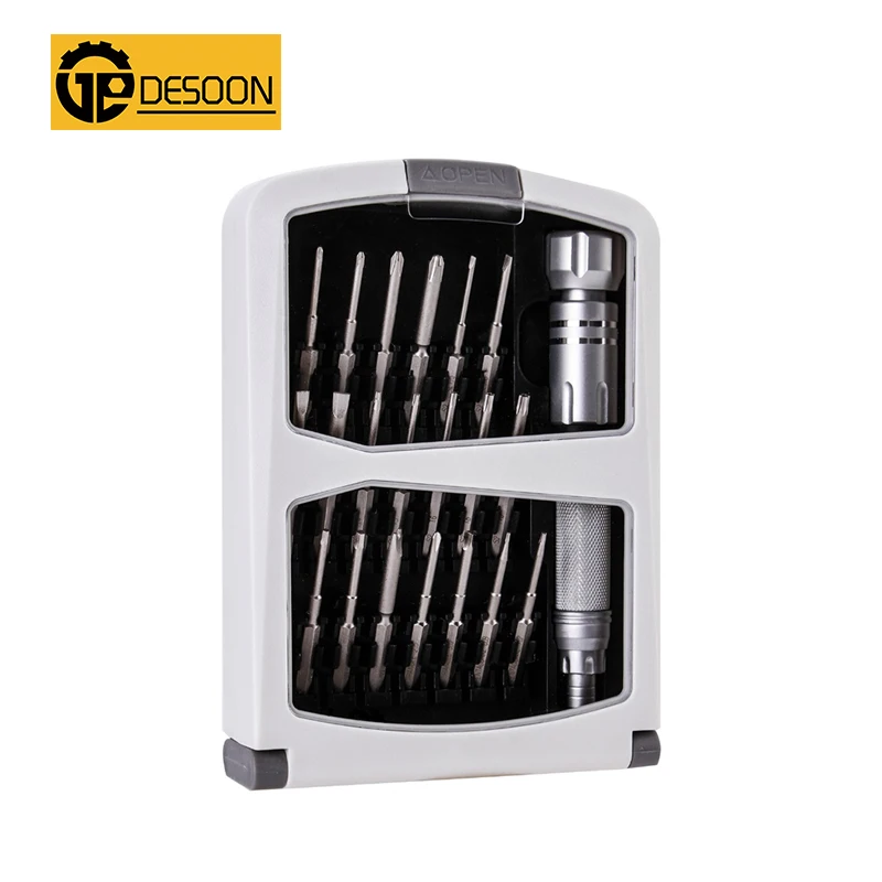 DESOOON Precision Screwdriver Set 23 pcs with 22 bits S2 Steel Repair Tool Kit for Phone/Computer/Electronics/Laptops | Инструменты
