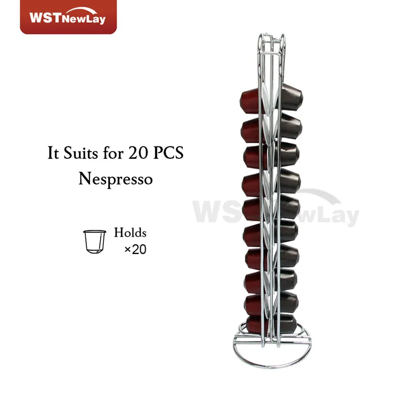 Стойка для хранения эспрессо 40 капсул Nespresso подставка кофейных кухонные