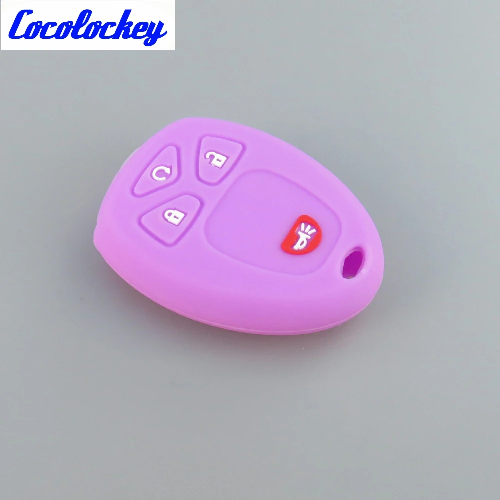 Cocolockey Silicone Car Key Cover for BUICK Terraza 2005 - 2007 Remote Case Fob 4 Button No Logo | Автомобили и мотоциклы