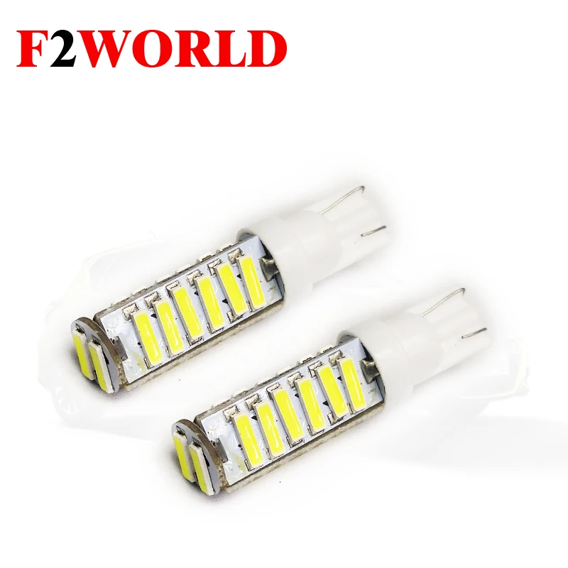 

4 PCS OF Perfect led Factory Directly Sales T10 7020 20smd license plate light reading lamp led Bulb 12V 5W 500lm